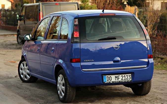 Opel Meriva cena 10600 przebieg: 175500, rok produkcji 2006 z Gostynin małe 781